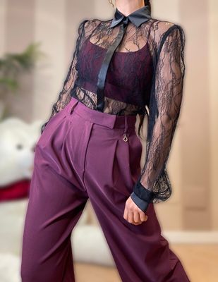 Camicia pizzo