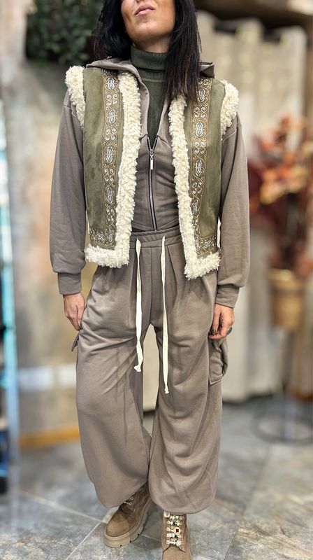 Gilet montone