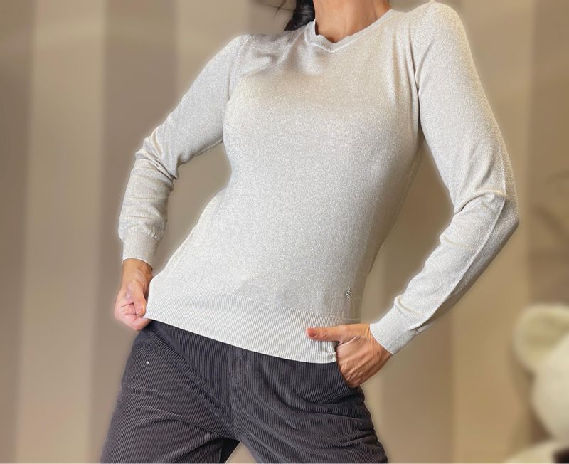 Maglioncino laminato