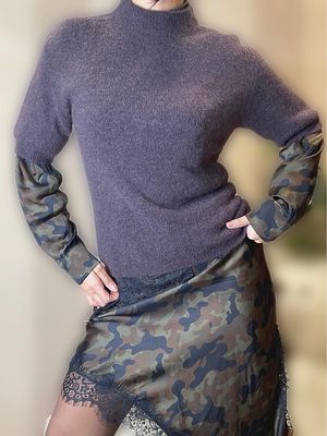 Maglione manica corta