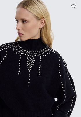 Maglione strass
