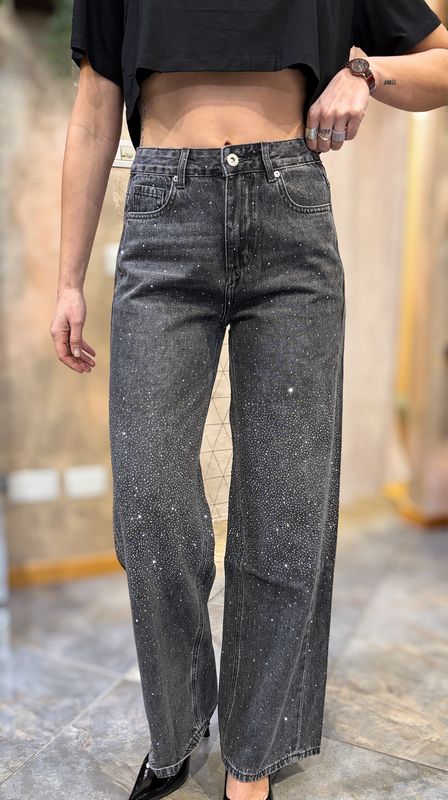 Denim Stella strass