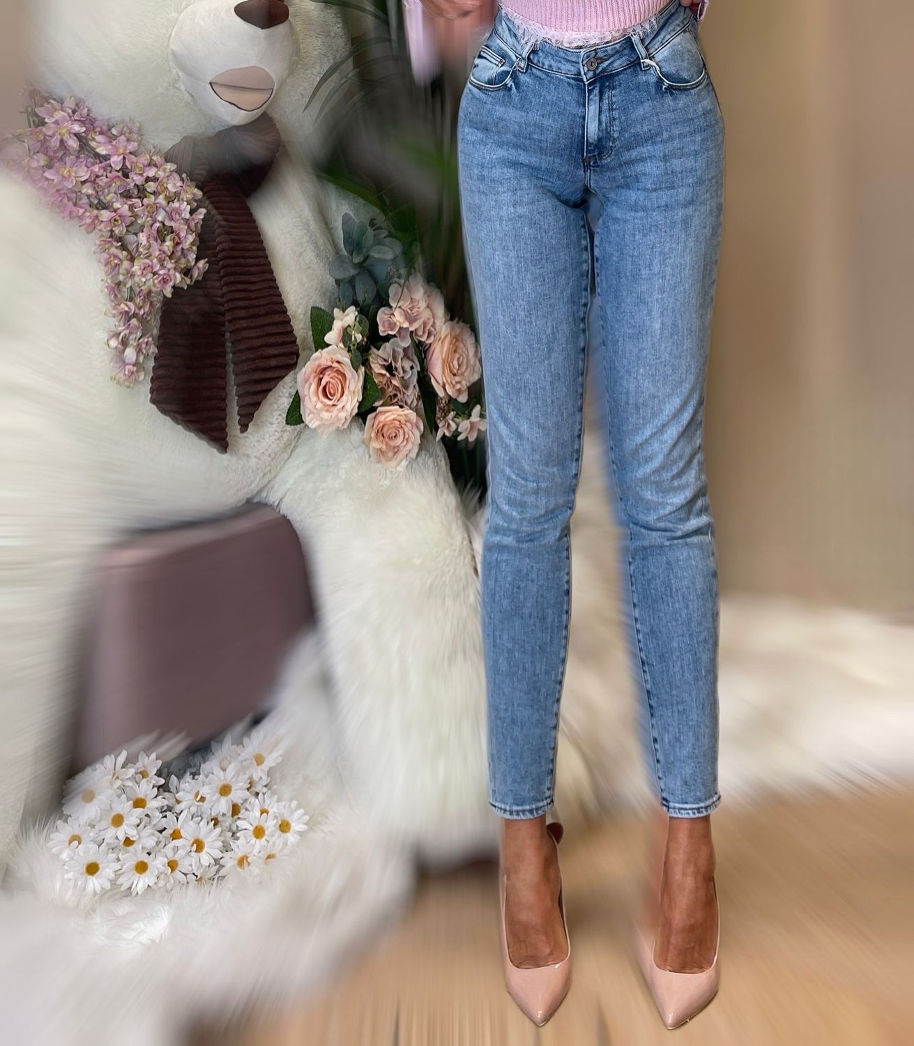 Denim skinny bella