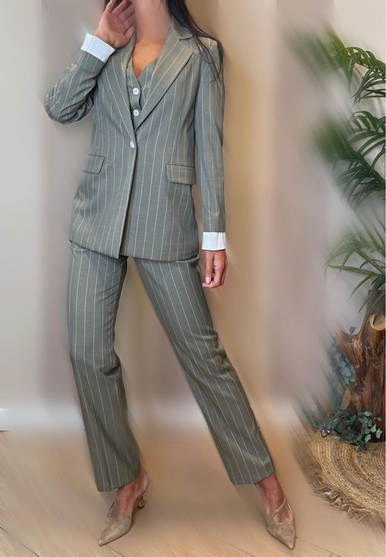 Pantaloni gessati
