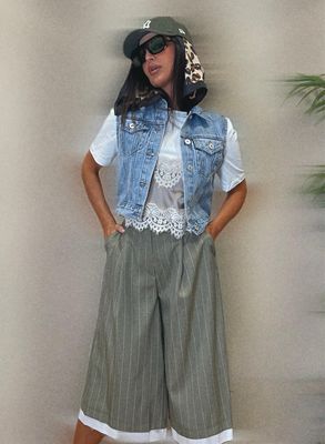 Gilet jeans