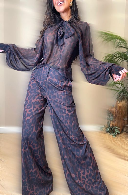 Blusa animalier