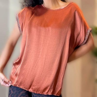 Blusa mattone