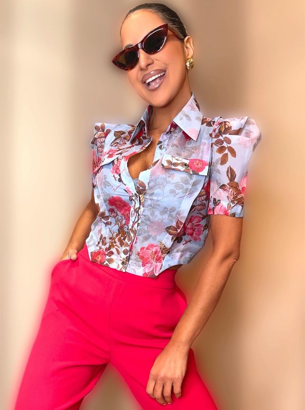 Camicia cropped
