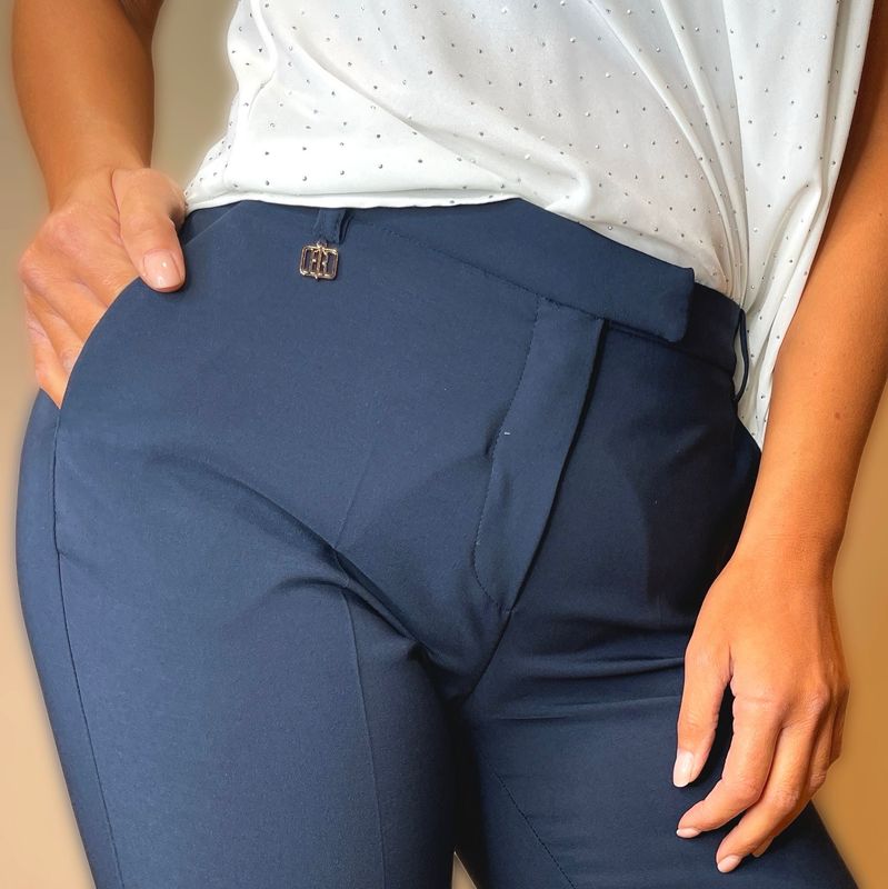 Chinos blu