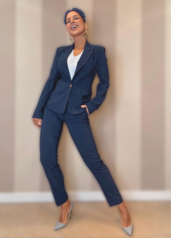 Chinos blu