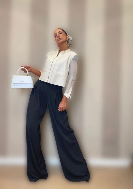 Giubbino maniche tulle