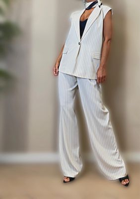 Gilet gessato
