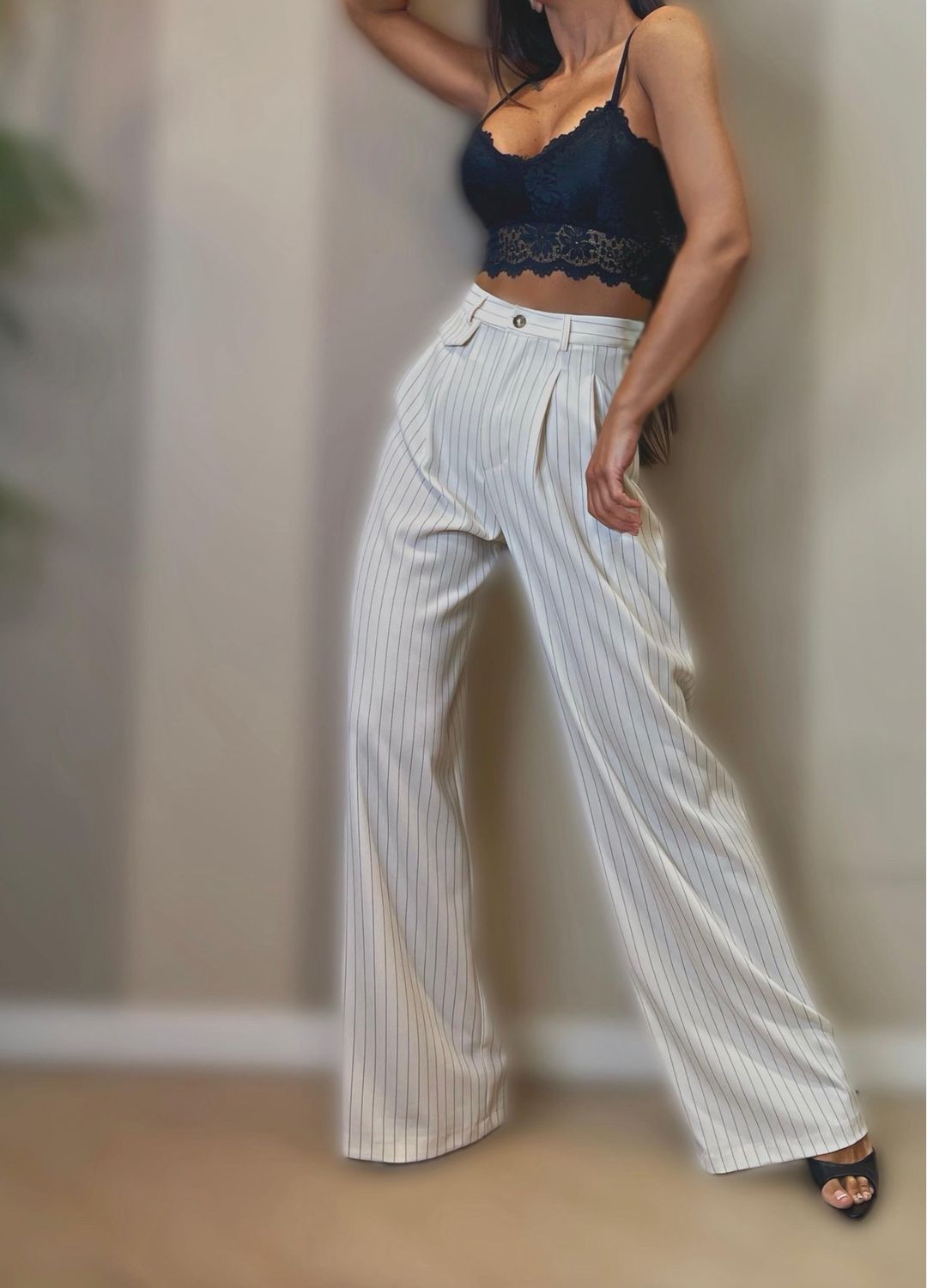 Pantaloni gessati