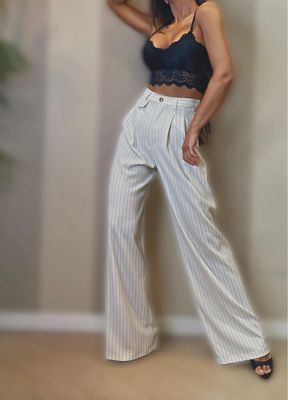 Pantaloni gessati