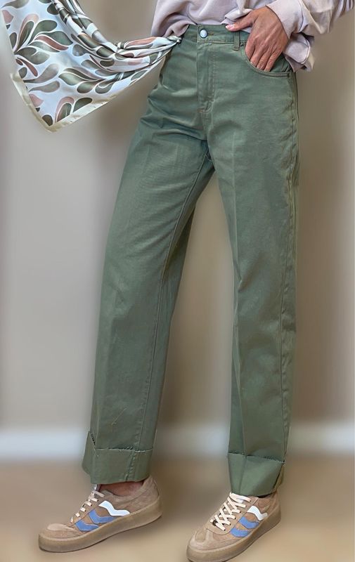 Denim risvolto