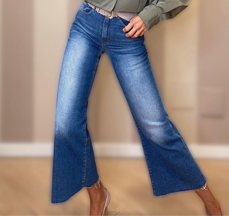 Denim trombetta