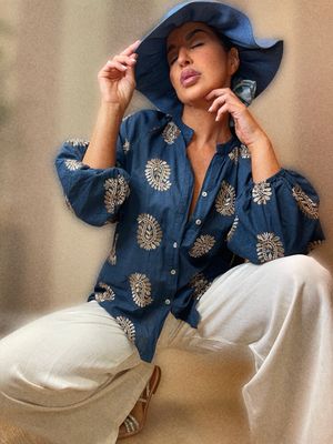 Blusa ampia