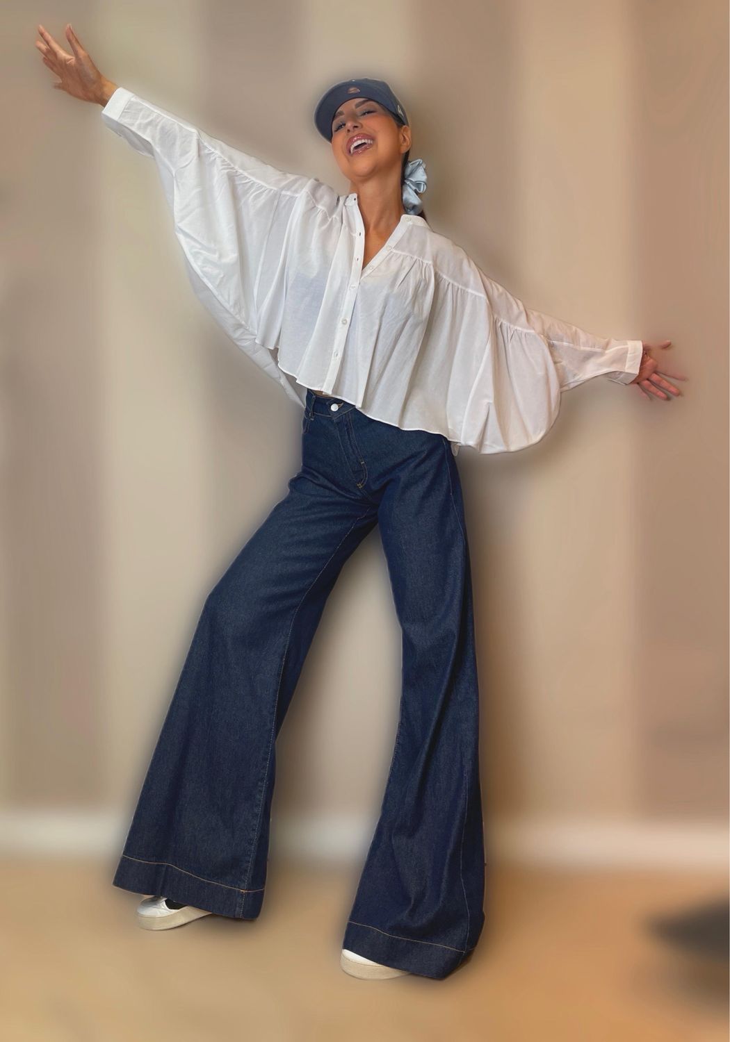 Denim palazzo
