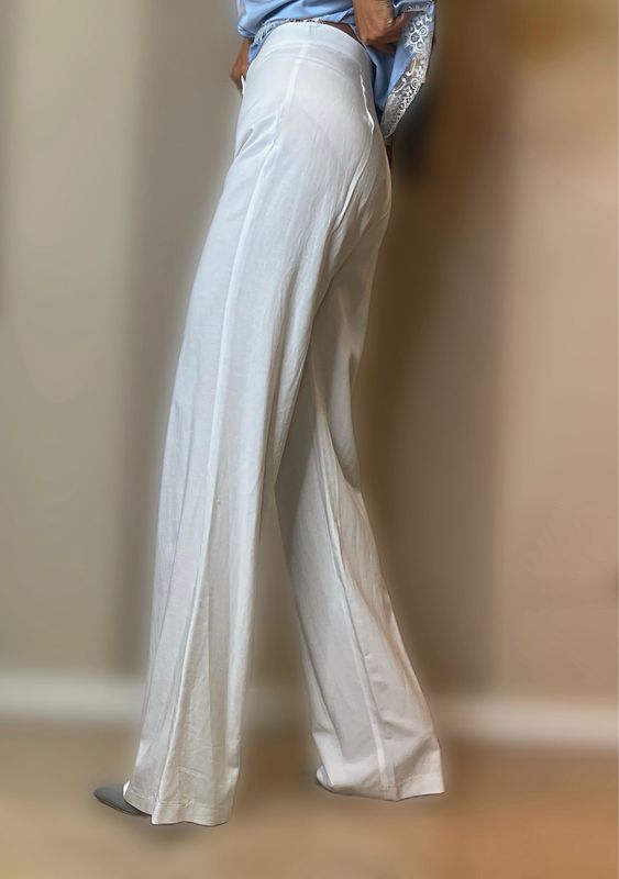 Pantaloni misti lino