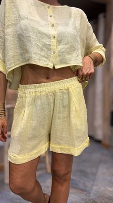 Pantaloncino lino
