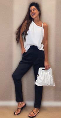 Pantaloni carrot