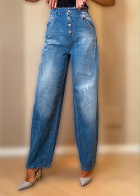 Denim bottonfly carrot