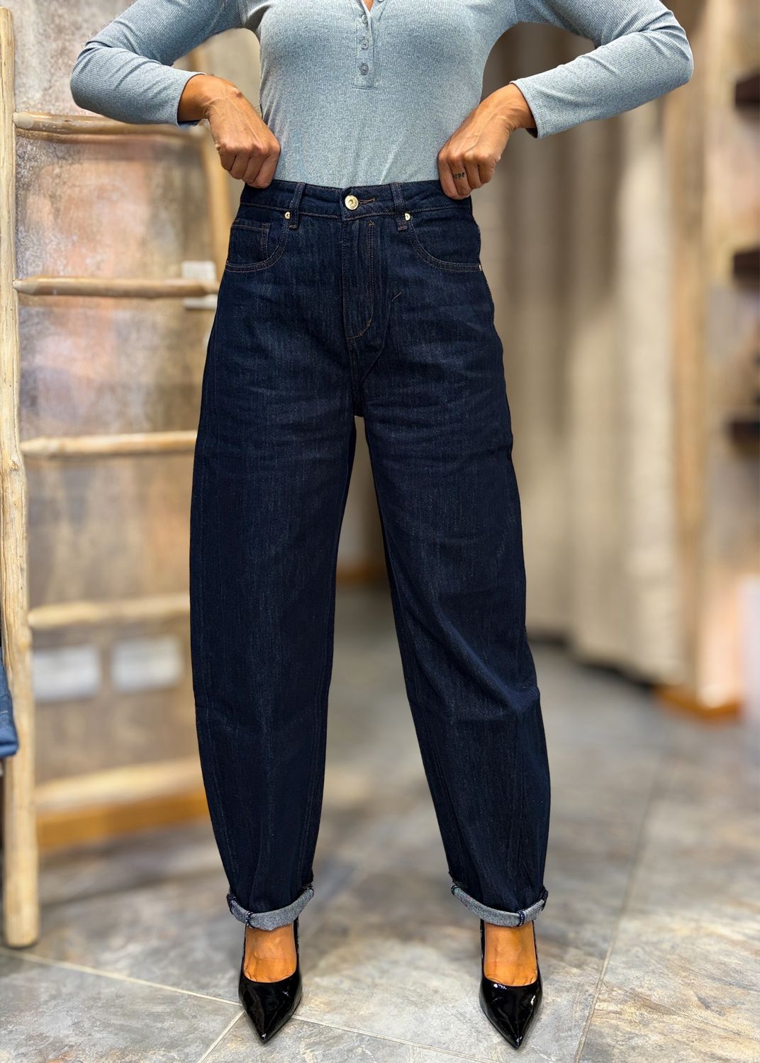 Denim Hazel baggy
