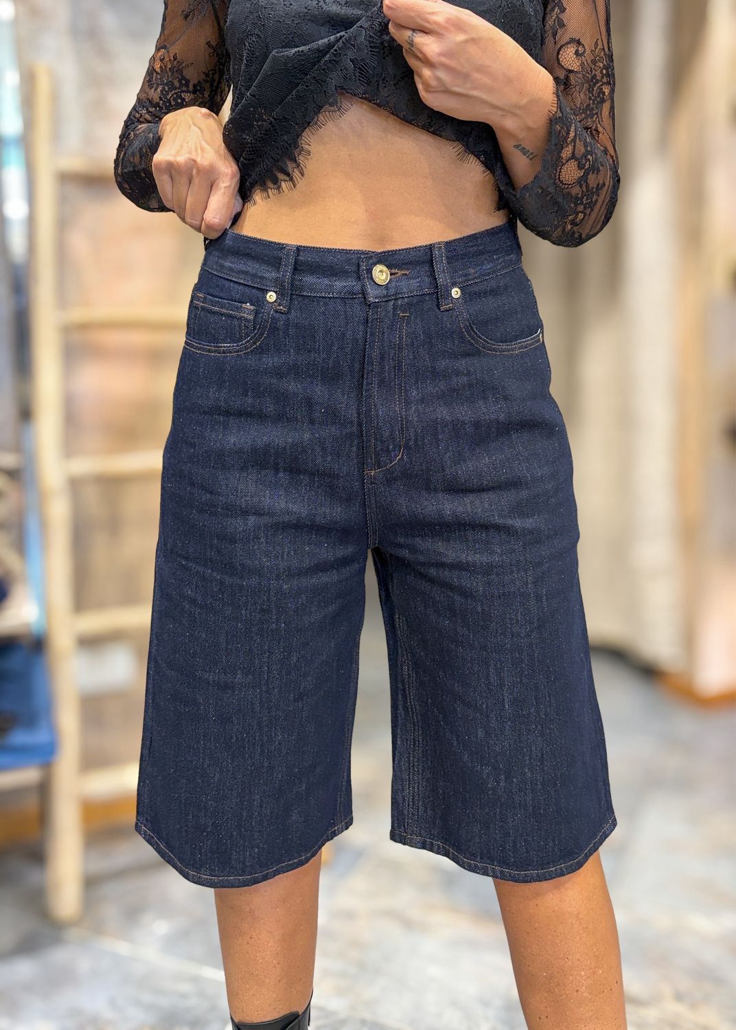 Bermuda in jeans