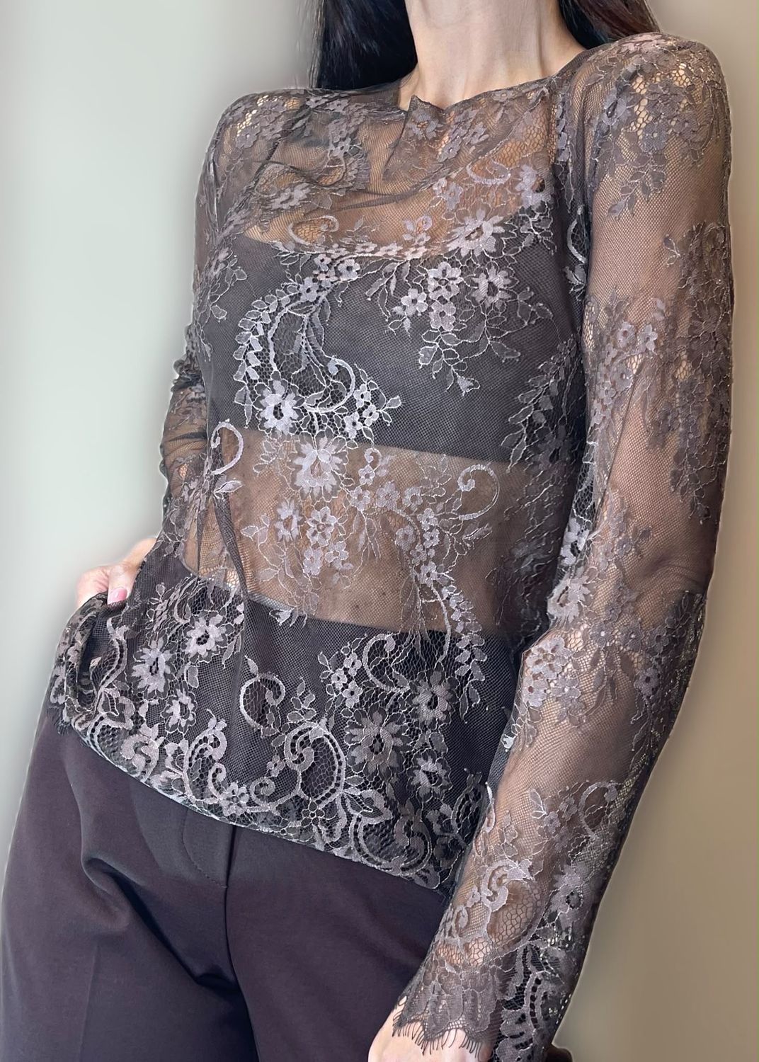 Maglia pizzo