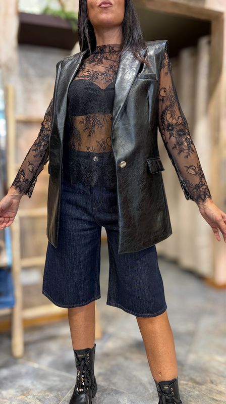 Gilet ecopelle Gilet ecopelle