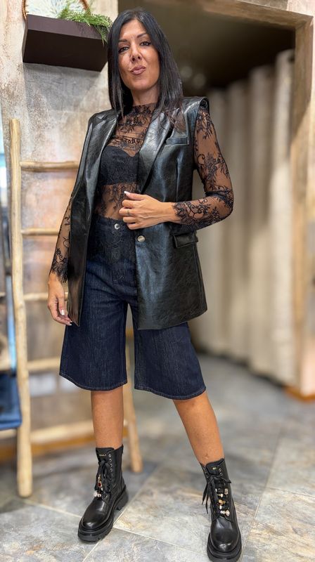 Gilet ecopelle