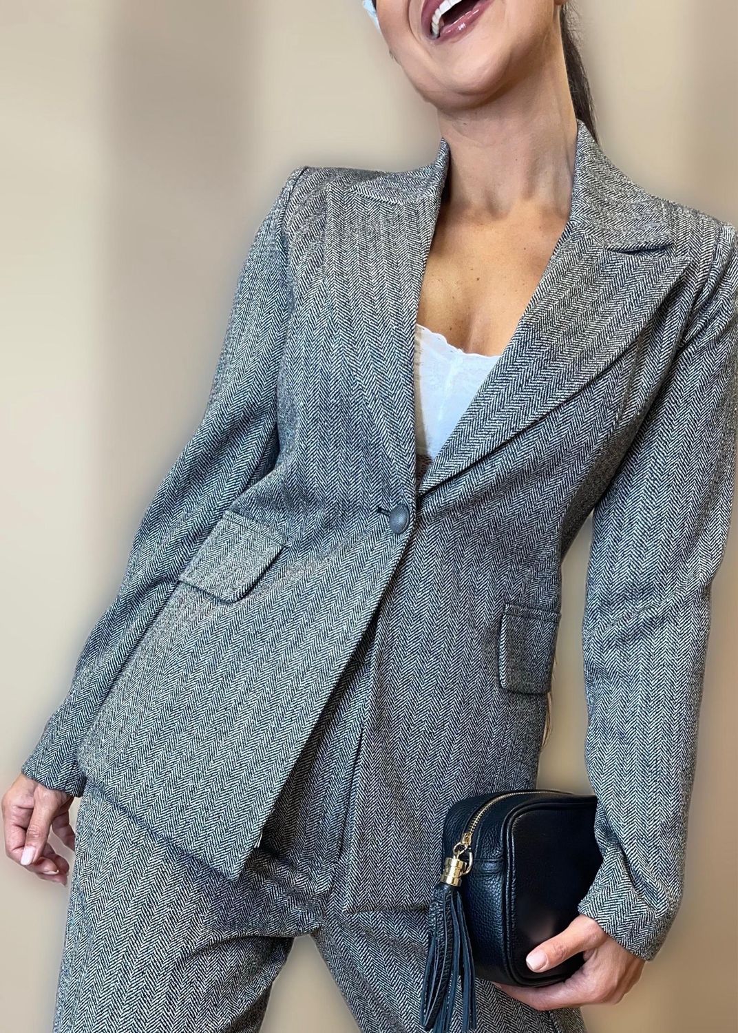 Blazer spigato