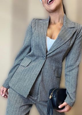 Blazer spigato