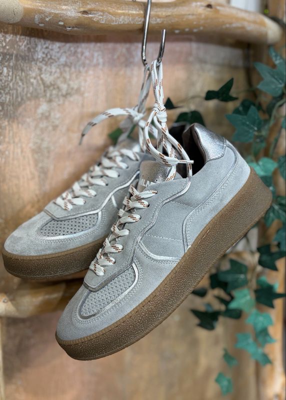 Sneakers suede grigio