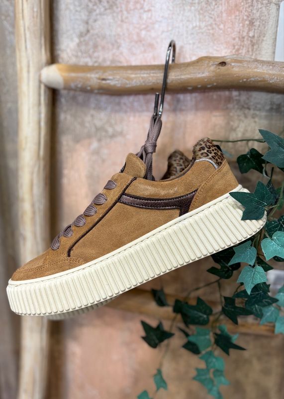 Sneakers caramello