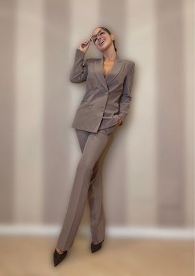 Pantaloni flare charme
