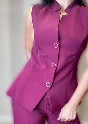 Gilet 3 bottoni