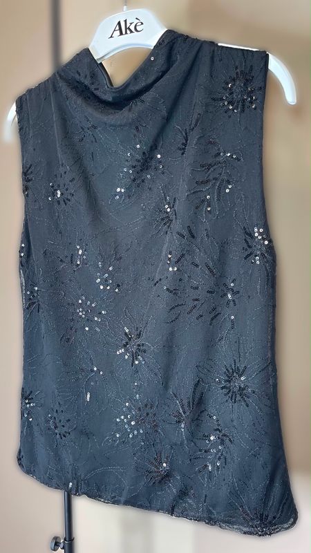 Top paillettes
