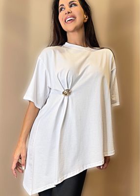 T-shirt asimmetrica