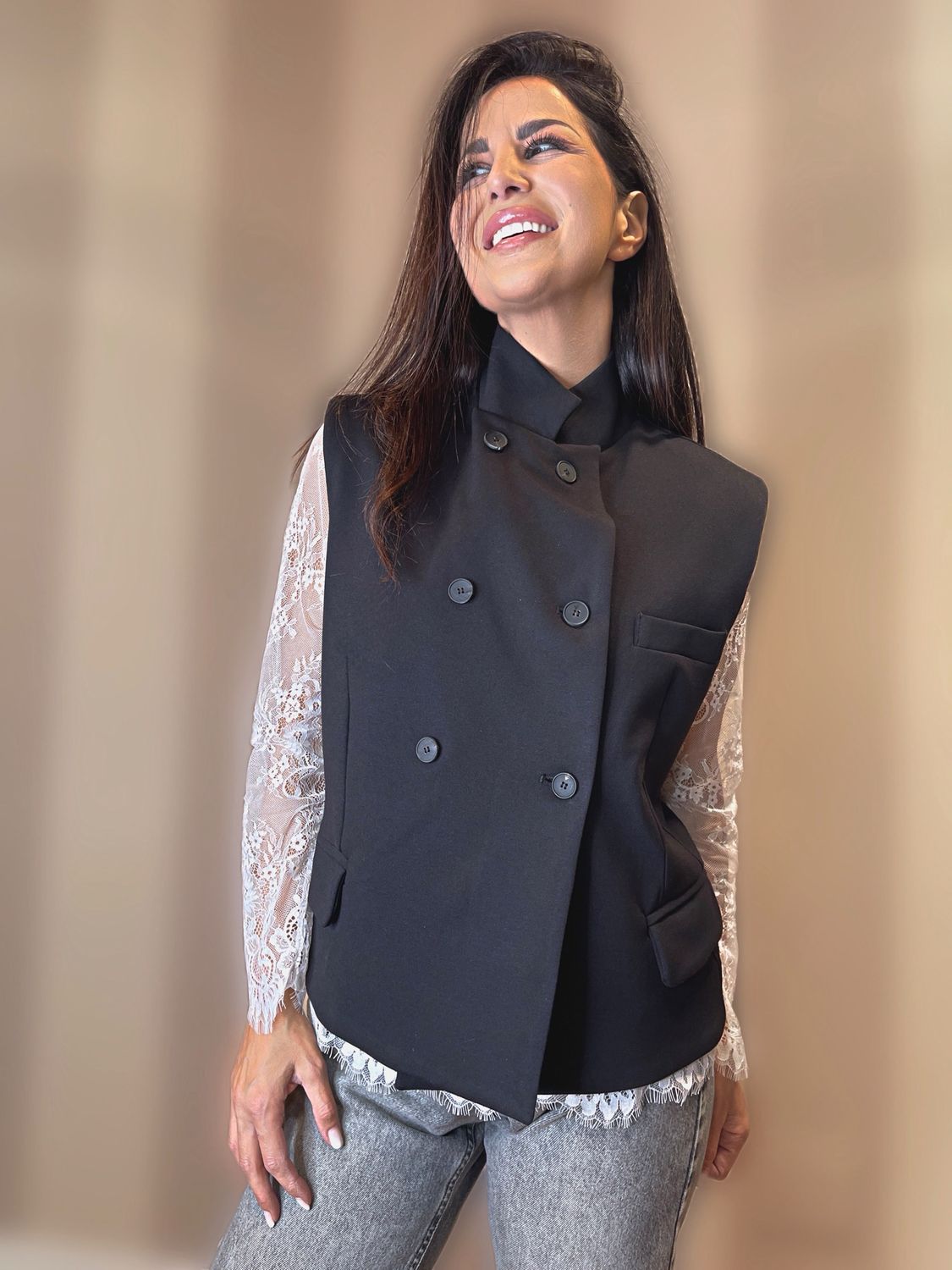 Gilet doppiopetto