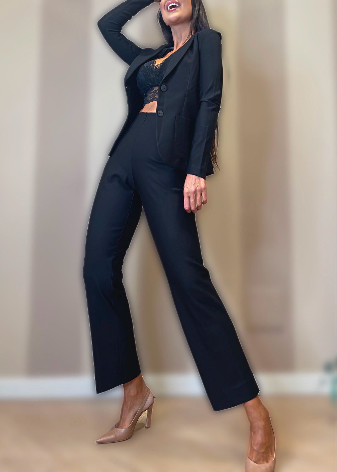 Pantaloni dritti Lea