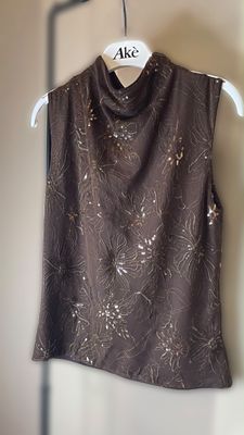 Top paillettes
