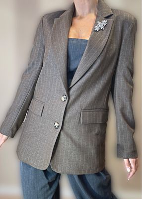 Blazer gessato