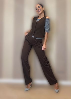 Pantaloni carrot