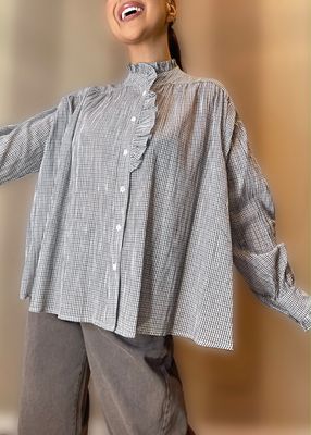 Camicia rouches