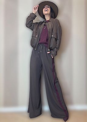 Bomber camoscio
