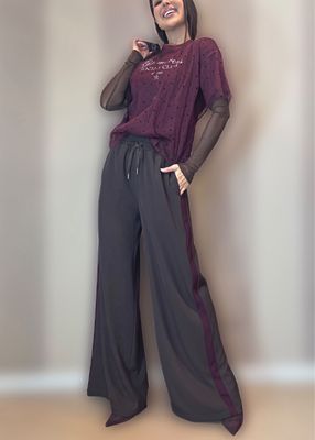 Pantaloni fluidi