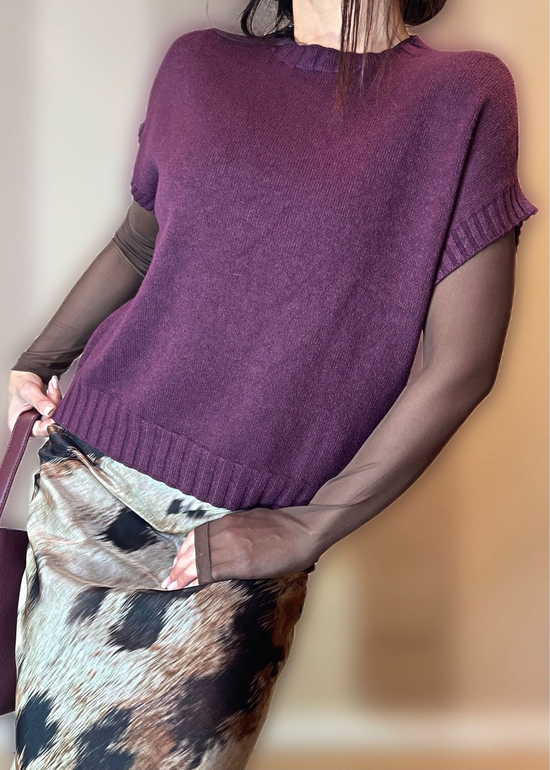 Gilet in maglia