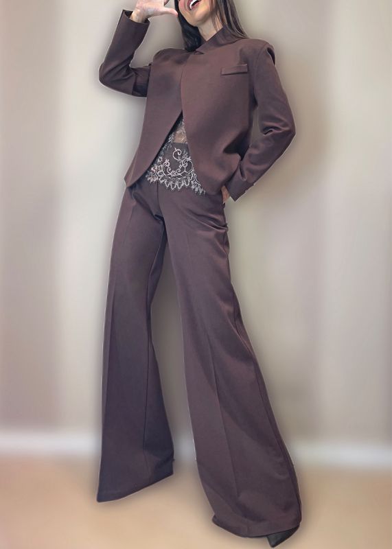 Pantaloni flare moro Pantaloni flare moro