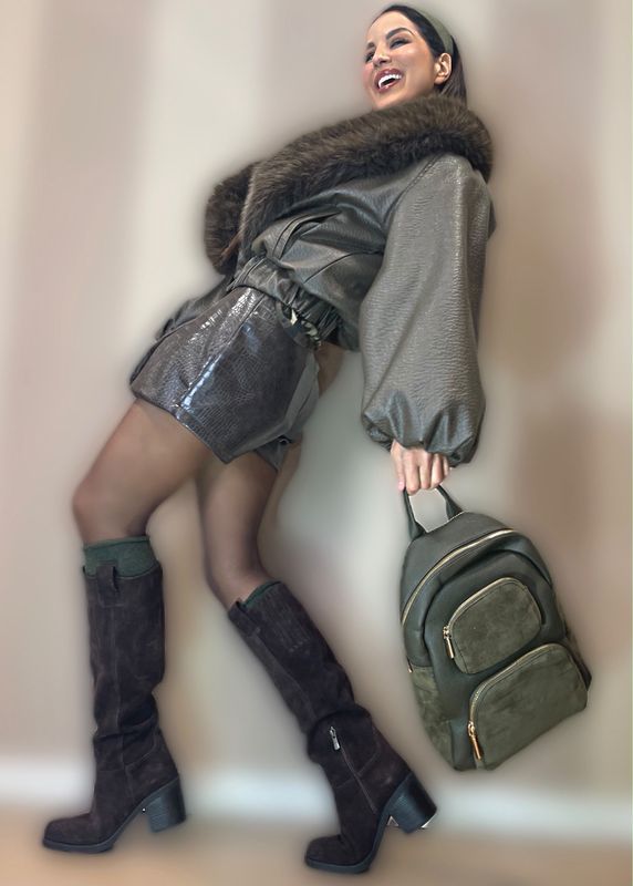 Bomber pelliccia